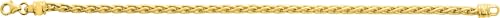 Bijouxenvogue Bracelet Chaîne Plaqué Or palmier 19cm