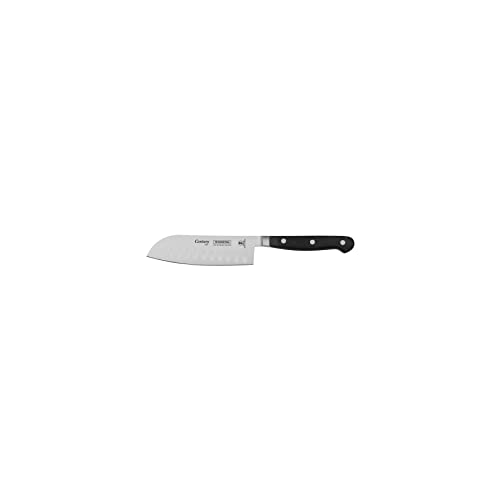 Faca Santoku Tramontina Century com Lâmina em Aço Inox e Cabo em Policarbonato Preto e Fibra de Vidro 5'