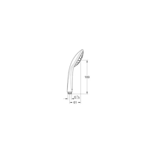 Regadera GROHE Vitalio Joy 110 Mono 1 Spray miniatura 2