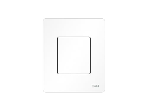 TECE Solid 92424 Urinal Flush Plate with Cartridge for TECE Pressure Flush Housing U1 Matt White