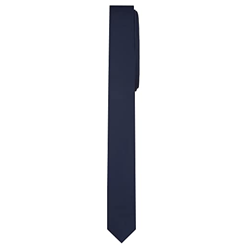 Image of Jacob Alexander Ultra Skinny 1.5 inch Men's Solid Necktie