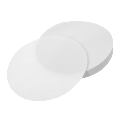 Veemoon 100 Pcs 18cm Discs Qualitative Filter Paper Medium Flow Rate Ro Filters Replacement for Coffee