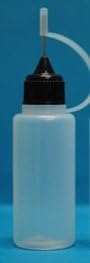 15ml Steel Needle TIP Dropper Bottles 10x for All Liquids | E-liquids (15ml 10 pack, Black)