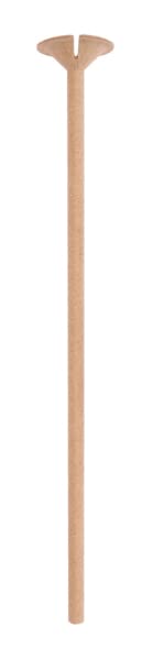 Balloon Sticks Balloon Sticks Cardboard Paper Natural Colours 2-Piece Pack of 100