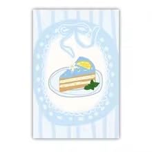 Cuadro decorativo nórdico de postre de limón para pared de comedor 4
