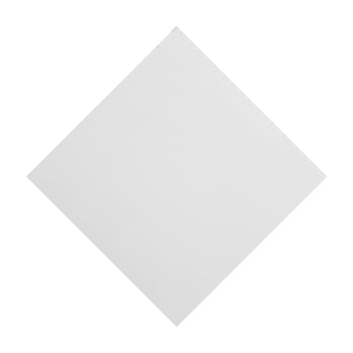 Veemoon Azulejos de Cerámica Cuadrados Blancos 20x20 Cm para Sublimación y Manualidades, Baldosas Pintables de Sílex para Posavasos, Proyectos DIY y Decoración Artística