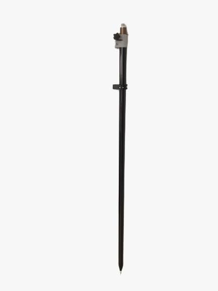 Asta telescopica in alluminio e carbonio per prisma misurazione diretta con custodia