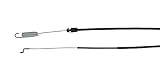 cortacesped toro Cable de embrague adaptable para cortacésped TORO - Longitud cable: 1120 mm Longitud del tubo: 900 mm