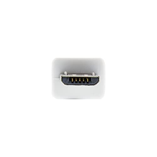 InLine 0.5m USB 2.0 A - Micro B USB A Micro USB B Male 0.5m USB Cable - USB Data Cable (0.5m; USB A; Micro USB B Male, 2.0, Male/White) - Image 2