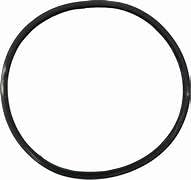 Indian Pressure Cooker Gasket for 3 litre Stainless Steel/Aluminium Cooker (Rubber) Black
