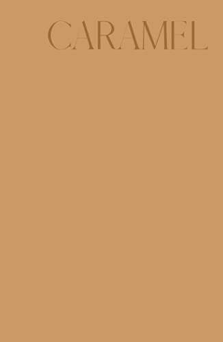CARAMEL: Small Hardback Book for Decor & Staging - Aesthetic Coffee Table Display - Neutral Home Interior Styling image 2