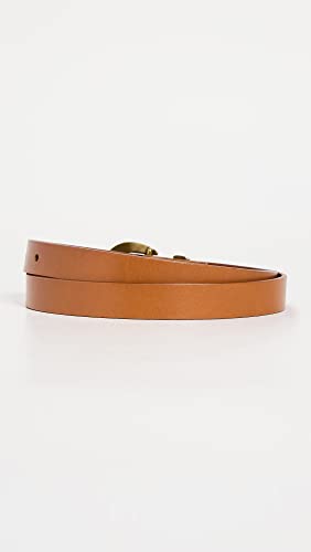 Madewell Women's Chunky Buckle Skinny Leather Belt3