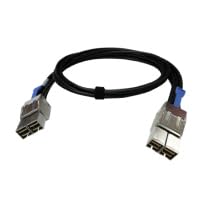 Cable SAS QNAP CAB-PCIE10M-8644-8X de 1m para organizar los racks de tu empresa