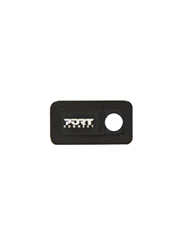 Port Connect Webcam Cover for PC/Laptop/Tablet, black / grey