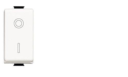 BTICINO AM5011 INTERRUTTORE 2P 16A 1 MODULO BIANCO MATIX KIT 5 PEZZI