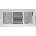 Shoemaker 845-0-24X6 24"x6" Stamped 3-Way Diffuser - White