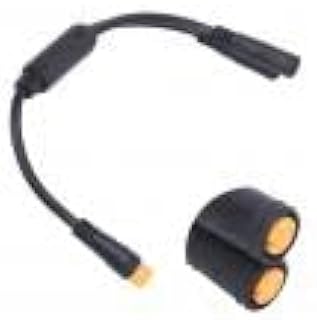SUNGOOYUE Y Splitter 1T2 Cable, Waterproof E Bike Modification Cable with 3 Pin Connector for BAFANG BBS01/BBS02/BBSHD Sensor Brake