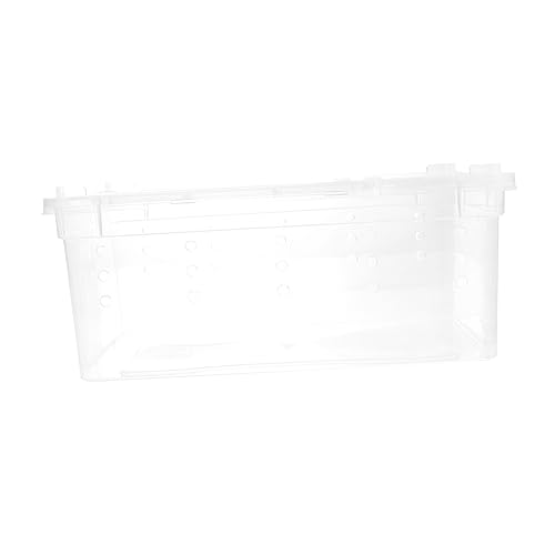 BESPORTBLE 1Pieza Caja De Cría De Transparente para Reptiles Reproducción y Alimentación para Tarántulas y Escorpiones
