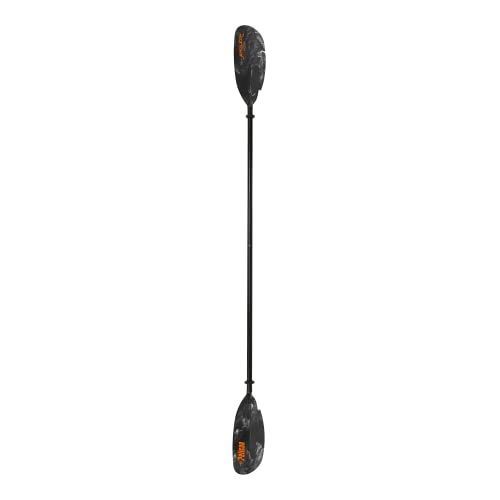Image of Pelican - Poseidon Angler Paddle - Aluminum Shaft with Reinforced Fiberglass Blades - Lightweight, Adjustable Kayaks Paddles - Perfect for Kayak Fishing