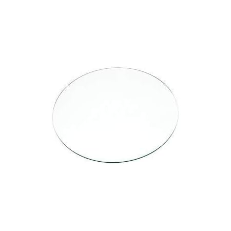 Amazon Co Jp サイズオーダー可能 円形 透明ガラス 厚み4mm F300mm 丸 糸面取り加工 ホーム キッチン