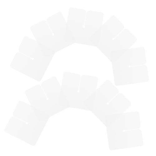 NOLITOY 10pcs Thermal Insulation Hair Extensions Shield Guards for Salon Glue Spacers