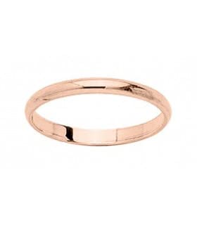 Alliance Mariage 2 mm Or Rose 18 carats Amira : excellence et raffinement