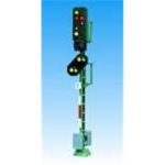 Material: Kunststoff Viessmann 4016 - H0 Licht-Ausfahrsignal mit Vorsignal