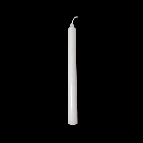 10 Kerzen 22 cm x2cm Durchmesser stabkerzen weiß, kerzen weiß, weiße Stabkerze, geeignet für Hochzeiten, Kirchen, hochzeitsdeko Candlelight-Dinner