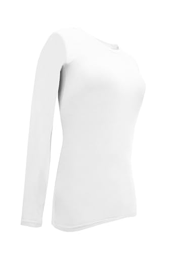 Natural Uniforms Women's Under Scrub Tee Crew Neck Long Sleeve T-Shirt4