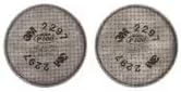 3M Advanced Particulate Filter 2297, P100, with Nuisance Level Organic Vapor Relief, 2 Pairs #70071533973 Size - Bag (2 Filters)