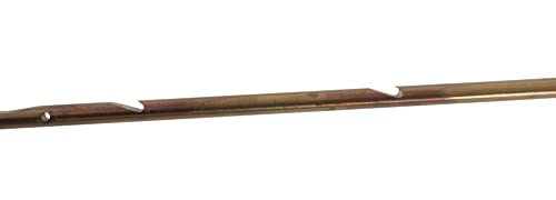 Foto von SEAC Unisex – Erwachsene Target Harpune zum Speerfischen mit doppelter Mündung für Rundschlingen, schwarz, 60 cm