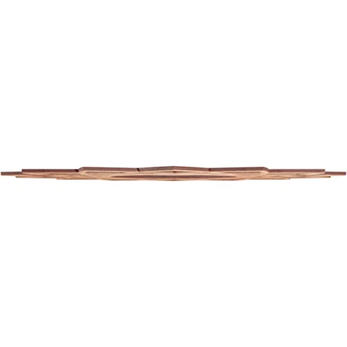 Image of Ekena Millwork 22 inchOD x 8 1 /2 inchID x 3 /8 inchT Eleanor Wood Fretwork Pierced Ceiling Medallion, Cherry