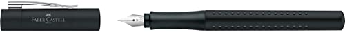 Faber-Castell 140901 Grip 2011 M Fountain Pen - Black #TOP1