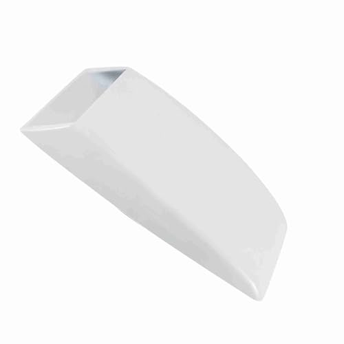 Qudinip Universal Car Air Flow Intake Scoop, ABS Plastic Aluminum