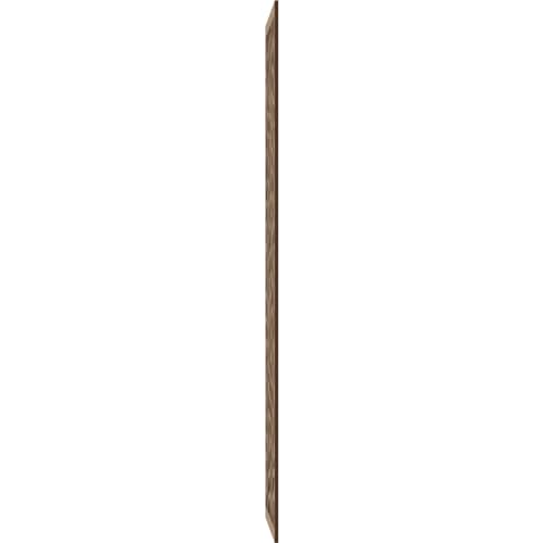 Image of Ortonville Decorative Pierced Fretwork Wood Wall Panels, 27 3 /8 inchW x 69 3 /8 inchH x 3 /8 inchT, Red Oak