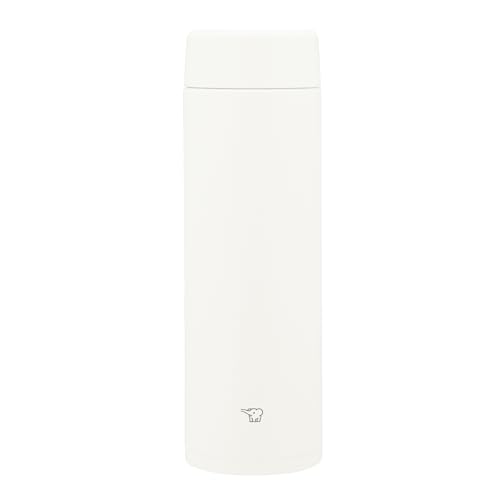 Image of Zojirushi Mahobin SM-GS60-WA Stainless Steel Mug Water Bottle, 600 ml, Screw Type, Dishwasher Safe, Seamless Tub, Only 2 Cleaning Points, White
