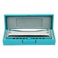 Harmonica Blues, clé 10 Trous de B 10 Trous Harmonica Accessoire D’instrument à Vent étanche Harmonica Blues pour… - Les Beatles, Paul McCartney, John Lennon, RIngo Starr, George Harrison Harmonica Blues, clé 10 Trous de B 10 Trous Harmonica Accessoire D'instrument à Vent étanche Harmonica Blues pour… – Image 4