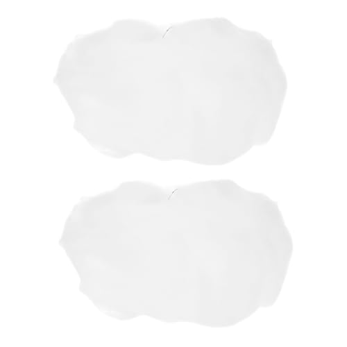 Amosfun 2pcs Cotton Artificial Clouds for Showers Parties Imitation Cloud