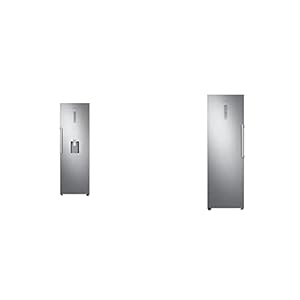 Samsung RR7000 RR39M7305S9, EG koelkast, hoogte 185 cm, 382 L & RR7000 vriezer RZ32M7115S9/EG, hoogte 185 cm, 323 L, All-Around Cooling, No Frost+, Slim Ice Maker, roestvrij stalen look