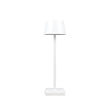 Lámpara inalámbrica recargable: cuerpo de lámpara de aleación de aluminio duradero, diseño anti-inclinación, cuentas de lámpara LED, estable y sin parpadeo, temperatura de color de 3000K