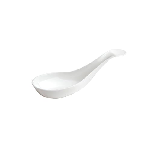 D-WORK - 50 Cuillères Bouchées Indhye 1,7 cl - Blanches Réutilisables 102x38x32 mm - Lot de Mises en Bouche pour Traiteur et Buffet - Vaisselle De Qualité