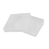 HEALEEP 81グリッド線極低温対応 チューブ収納ボックス 製 試験管ホルダー 小型超小型チューブラック 冷凍庫用オーガナイザー ラボラトリー保管ケース