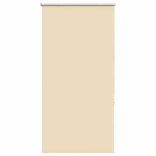 vidaXL Estor Enrollable Opaco Beige 65x130 cm Tela Ancho 60,7 cm