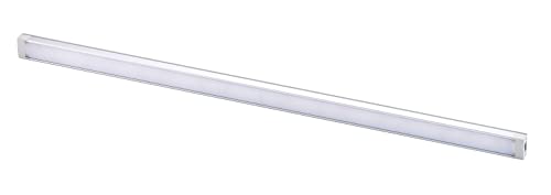 Image of PureOptics LED Works with Alexa Smart Under Cabinet Lighting, Adjustable LEDs, 18 inch Bar, White