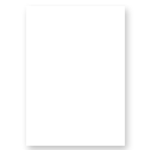 Firstnock White Cardstock A3 350GSM - Premium Smooth Matte Finish 25 Sheets Thick Heavyweight Paper for Art Printing Business Card DIY and Professional Projects