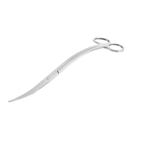 OUNONA 水生はさみ ネット 装飾 波 水槽用キャニスターフィルター 水槽ライト 砂 sink trim scissors トリミングはさみ 金属製の水槽はさみ ステンレス鋼 Silver