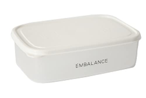 ウィルマックス EMBALANCE保存容器 レクタングルコンテナL ホワイトT12222