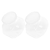 Hemobllo Frascos Grandes de Plástico Transparente 2000 Ml Boca Ancha y Tapa Hermética Botellas Selladas para Bebidas y Líquidos Envases para Camping Cocina y Almacenamiento Doméstico 2