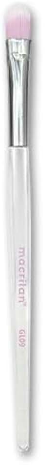 Pincel para Corretivo Profissional Macrilan Let's Glam GL09 - Cerdas Macias para Blending Suave e Acabamento Natural