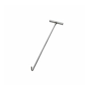 Sybnikolf Edelstahl Kanaldeckelhaken 12mm T-Griff